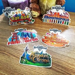 Disney Square Enix Kingdom Hearts III Collectable Stickers